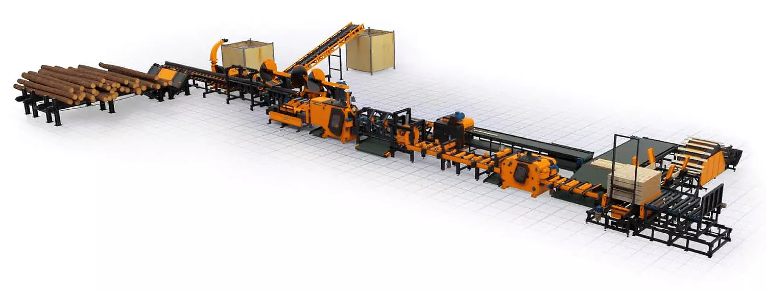 Лінія виробництва пиломатеріалів